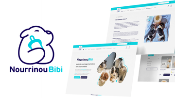 Refonte graphique Nourrinou Bibi