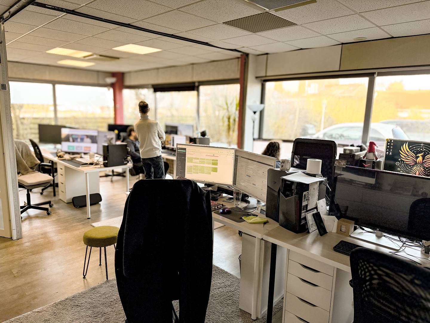 Open space de travail